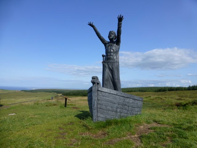 Manannán mac Lir. Photo by Kenneth Allen, CC BY-SA 2.0, Wikipedia.